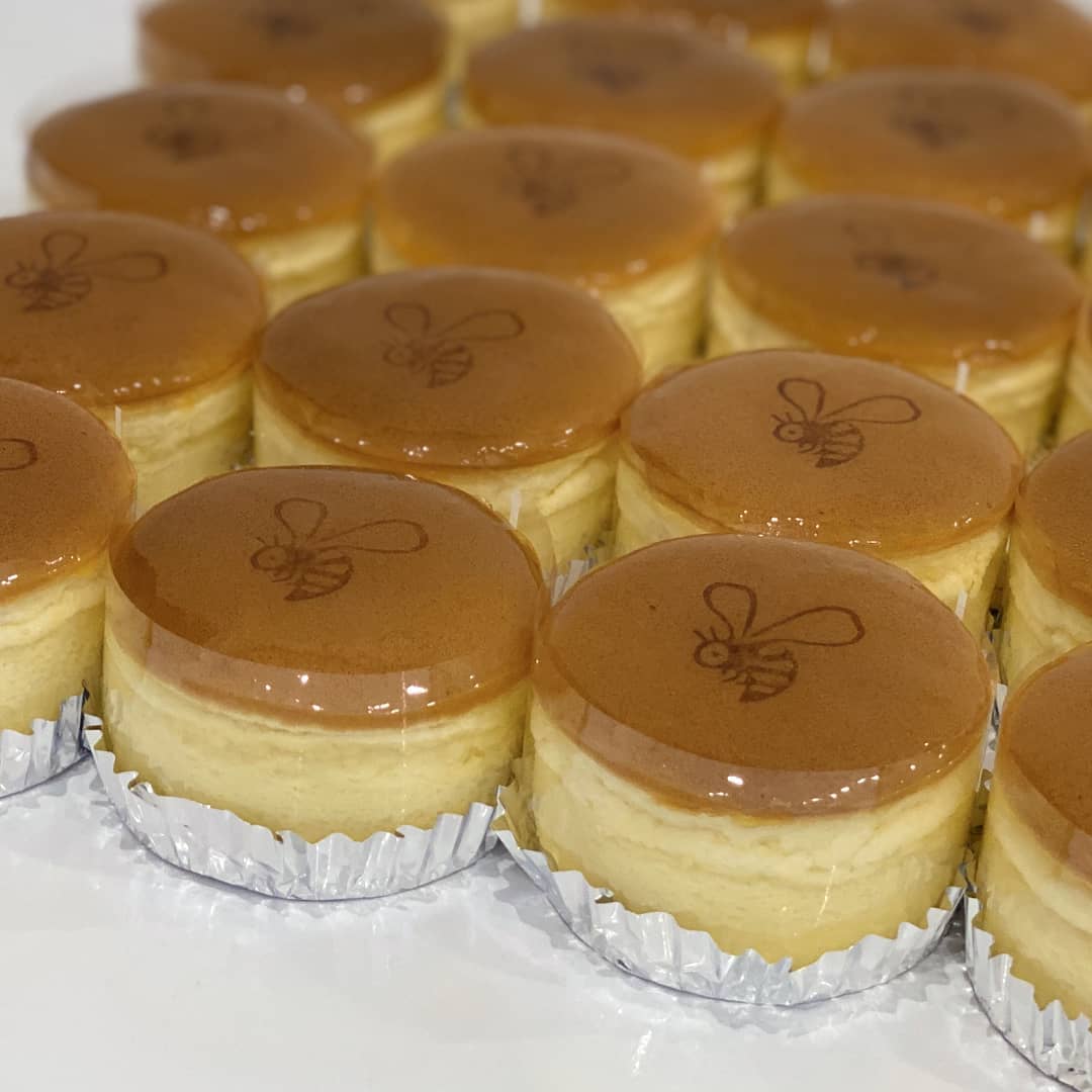 ブルービーのチーズケーキ